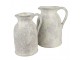 Dekorativní béžový antik terakotový džbán Teracci - 20*16*24 cm Clayre & Eef