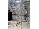 Mosazná antik kovová stolní lampa se vzorem Tappie - 30*36 cm/ E27/ 40W Chic Antique