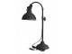 Černá antik stolní lampa s patinou Factory - 53 cm / E14 Chic Antique