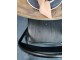 Černá antik kovová skládací židle Factory Chair - 42*53*89 cm Chic Antique