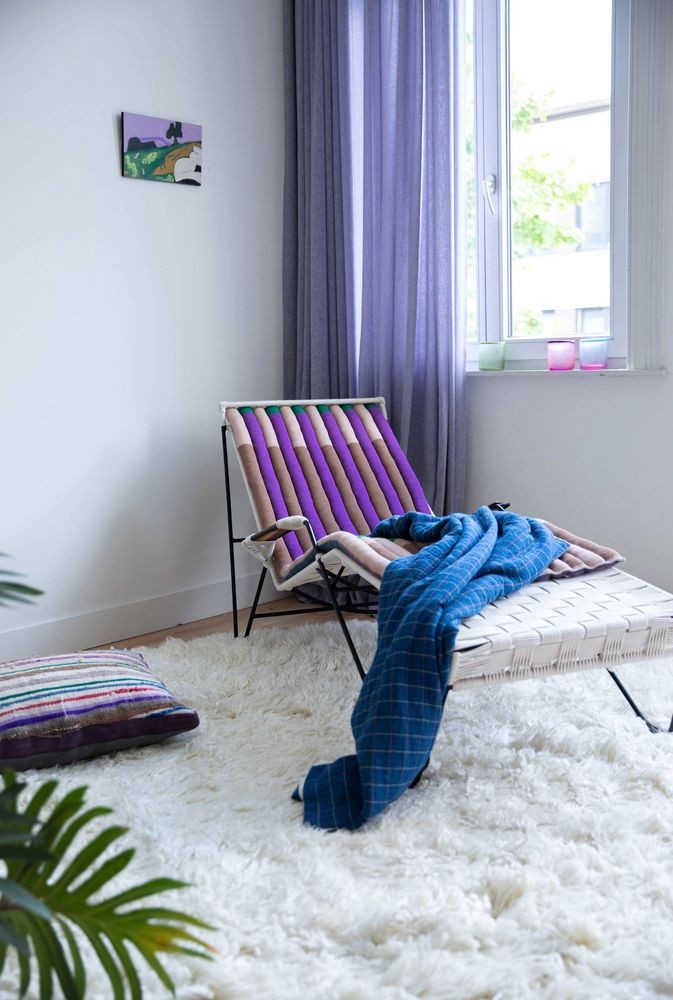 Krémový nadýchaný vlněný kulatý koberec Tarrio - Ø 250 cm HKLIVING Krémový nadýchaný vlněný kulatý koberec Tarrio - Ø 250 cm HKLIVING
