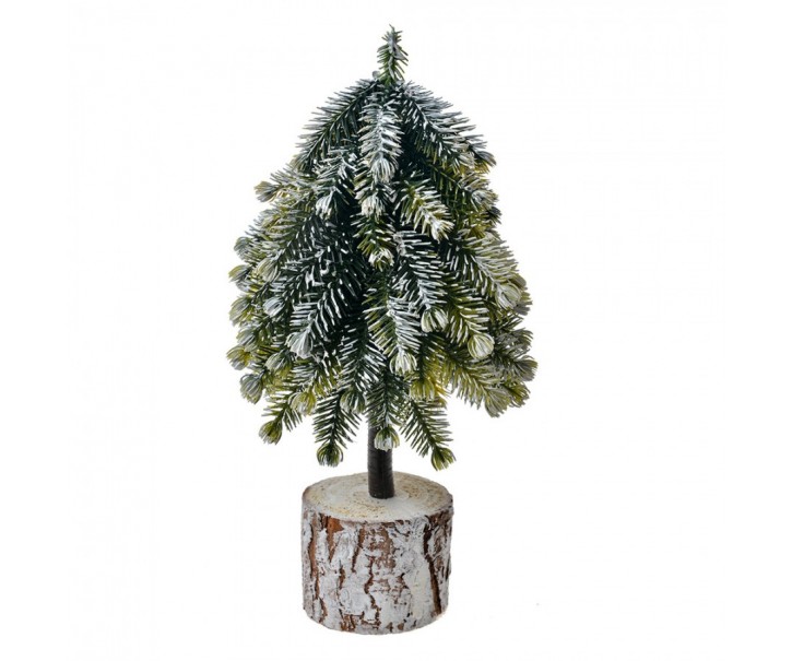 Vánoční dekorace jehličnatý stromek - 11*11*25 cm Clayre & Eef