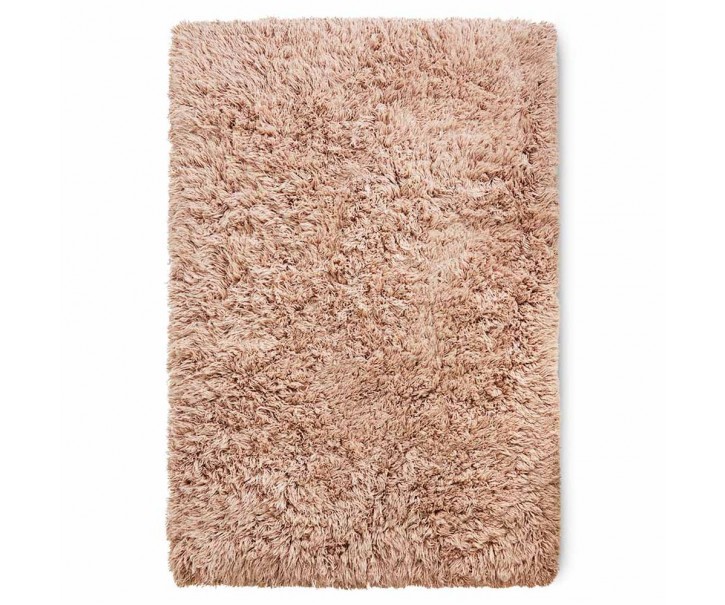 Růžový nadýchaný vlněný koberec Fluffy rug soft pink - 200*300 cm HKLIVING