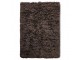 Hnědý nadýchaný vlněný koberec Fluffy rug espresso - 200*300 cm HKLIVING