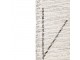 Béžový ručně tkaný bavlněný koberec se vzorem Woven - 200*300 cm HKLIVING