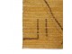 Okrový ručně tkaný bavlněný koberec se vzorem Woven - 120*180 cm HKLIVING