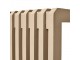 Béžová dřevěná lamelová lavice Slatted L - 160*27*35 cm HKLIVING