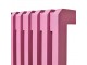Sytě růžová dřevěná lamelová lavice Slatted L - 160*27*35 cm HKLIVING