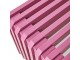 Sytě růžová dřevěná lamelová lavice Slatted L - 160*27*35 cm HKLIVING