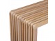 Přírodní dřevěná teaková lamelová lavice Slatted L - 160*43*45 cm HKLIVING