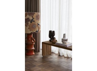 Přírodní dřevěná teaková lamelová lavice Slatted XL - 180*27*35 cm