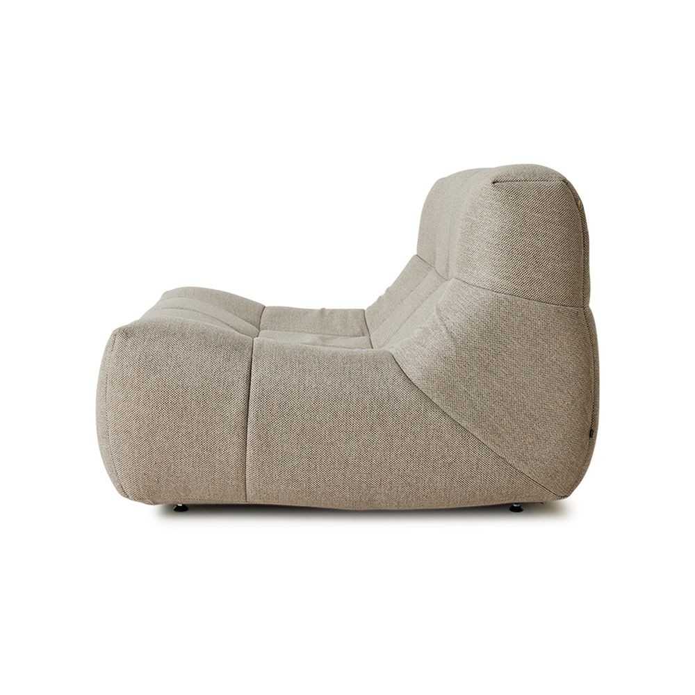Přírodní venkovní pěnové lehátko Lazy Lounge - 105*105*75 cm HKLIVING Přírodní venkovní pěnové lehátko Lazy Lounge - 105*105*75 cm HKLIVING
