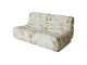 Béžová pěnová lenoška s botanickým potiskem Lazy Lounge L - 158*105*75 cm HKLIVING