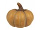 Oranžová antik dekorace dýně Pumpkin Carbassa - Ø 16*12 cm Clayre & Eef