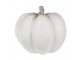 Šedá antik dekorace dýně Pumpkin Carbassa - Ø 31*27 cm Clayre & Eef