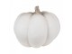Šedá antik dekorace dýně Pumpkin Carbassa - Ø 31*27 cm Clayre & Eef