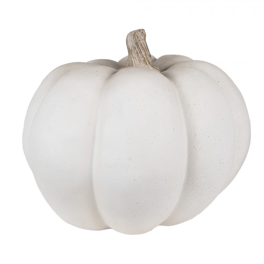 Šedá antik dekorace dýně Pumpkin Carbassa - Ø 31*27 cm Clayre & Eef Šedá antik dekorace dýně Pumpkin Carbassa - Ø 31*27 cm Clayre & Eef