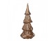 Bronzový svítící vánoční stromek Led Tree L - Ø 14*33 cm Clayre & Eef