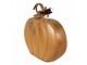 Oranžová kovová dekorace dýně Pumpkin - 34*15*32 cm Clayre & Eef