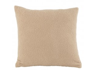 Béžový polštář Teddy Bouclé Beige - 45*45 cm