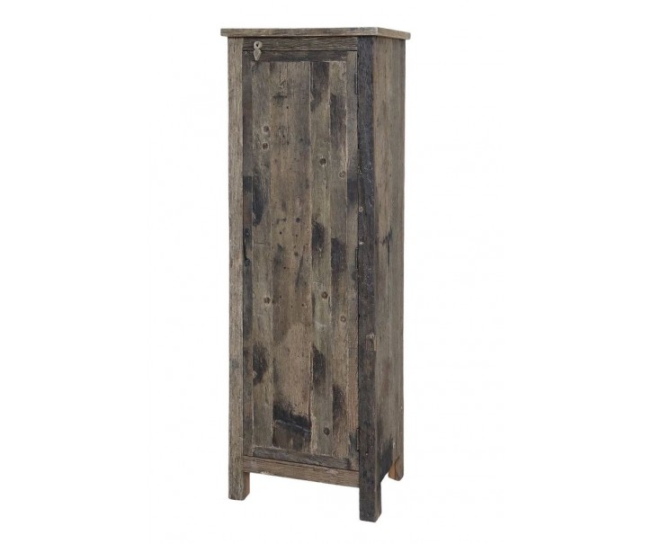 Dřevěná skříň z recyklovaného dřeva Grimaud - 53*40*160 cm Chic Antique