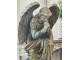 Béžovo-zelená antik dekorace socha anděla Angel Baroque - 41*45*65 cm Clayre & Eef