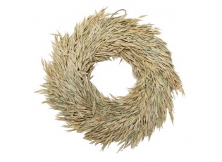 Přírodní slaměný dekorativní věnec s klasy Fleur - Ø 30 cm