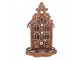 Vánoční perníková chaloupka s Led světýlky Gingerbread House - 13*13*20 cm / 2*AAA Clayre & Eef