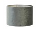 Šedé antracitové sametové stínidlo na lampu Gemstone - Ø 50* 38cm/ E27 Light & Living