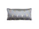 Modrý sametový polštář se zlatými ornamenty Janise - 60*30 cm Light & Living