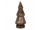 Měděný skleněný dekorační svítící stromek LED Tree - Ø 7*16 cm Clayre & Eef