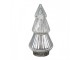 Hnědý skleněný dekorační svítící stromek LED Tree - Ø 8*14 cm Clayre & Eef