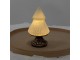Zelený skleněný dekorační svítící stromek LED Tree - Ø 10*18 cm Clayre & Eef