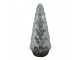 Stříbrný skleněný dekorační svítící stromek LED Tree - Ø 11*24 cm Clayre & Eef