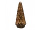 Měděný skleněný dekorační svítící stromek LED Tree - Ø 11*24 cm Clayre & Eef