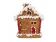 Vánoční perníková chaloupka s Led světýlky Gingerbread House - 11*9*13 cm Clayre & Eef