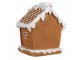 Vánoční perníková chaloupka s Led světýlky Gingerbread House - 11*9*13 cm Clayre & Eef
