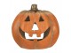Oranžová dekorace dýně Halloween - 36*33*32 cm Clayre & Eef