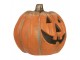 Oranžová dekorace dýně Halloween - 36*33*32 cm Clayre & Eef