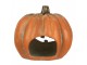 Oranžová dekorace dýně Halloween - 36*33*32 cm Clayre & Eef