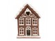 Vánoční perníková chaloupka s Led světýlky Gingerbread House - 17*10*22 cm Clayre & Eef