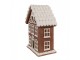 Vánoční perníková chaloupka s Led světýlky Gingerbread House - 17*10*22 cm Clayre & Eef