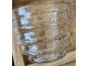 Čirý skleněný svícen Bellary stone - Ø 12*10 cm Light & Living