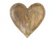Miska ve tvaru srdce z mangového dřeva Mango Heart - 20*20 cm Mars & More 