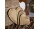 Miska ve tvaru srdce z mangového dřeva Mango Heart - 25*25*2,5 cm Mars & More 
