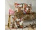 Gobelínový polštář s jelenem v květinovém okraji Flower Deer - 45*15*45cm Mars & More 