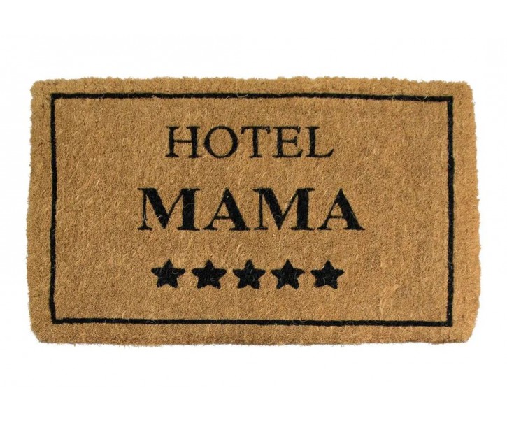 Rohožka z kokosových vláken Hotel Mama - 75*45*4cm Mars & More 