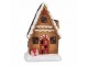 Keramická perníková chaloupka Gingerbread House - 10*7*15 cm Clayre & Eef