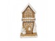 Svítící perníková chaloupka Gingerbread House - 8*8*15 cm Clayre & Eef
