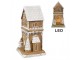 Svítící perníková chaloupka Gingerbread House - 8*8*15 cm Clayre & Eef